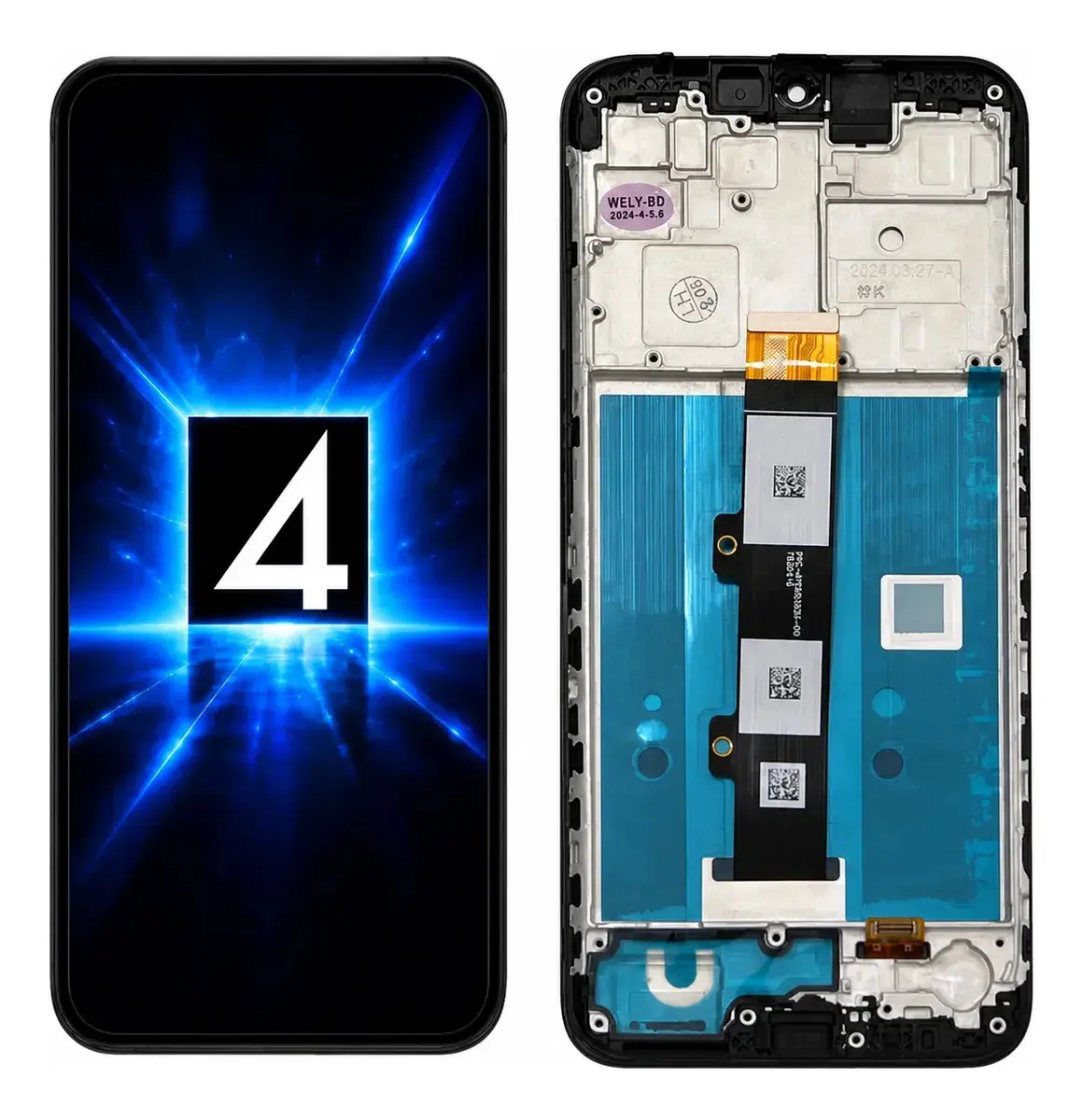 Tela Compatível Moto G10 Moto G20 Moto G30 Com Aro Top + Brinde / Frontal Display Lcd Touch Módulo 4 STORE PREMIUM