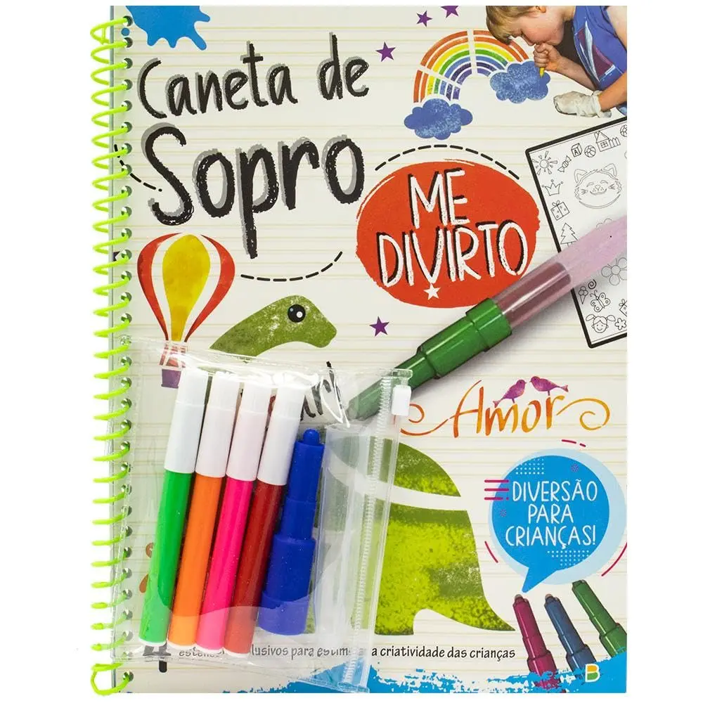 Caneta de Sopro: Me Divirto - 1