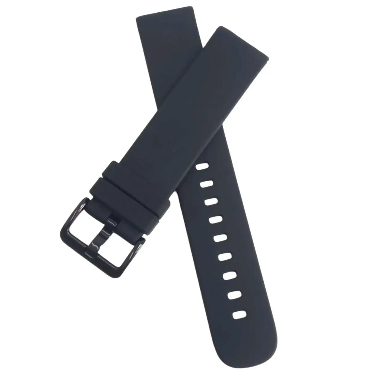 Pulseira Relógio Silicone 20mm Engate Rápido Quick Release Smartwatch Material Silicone Fivela Aço