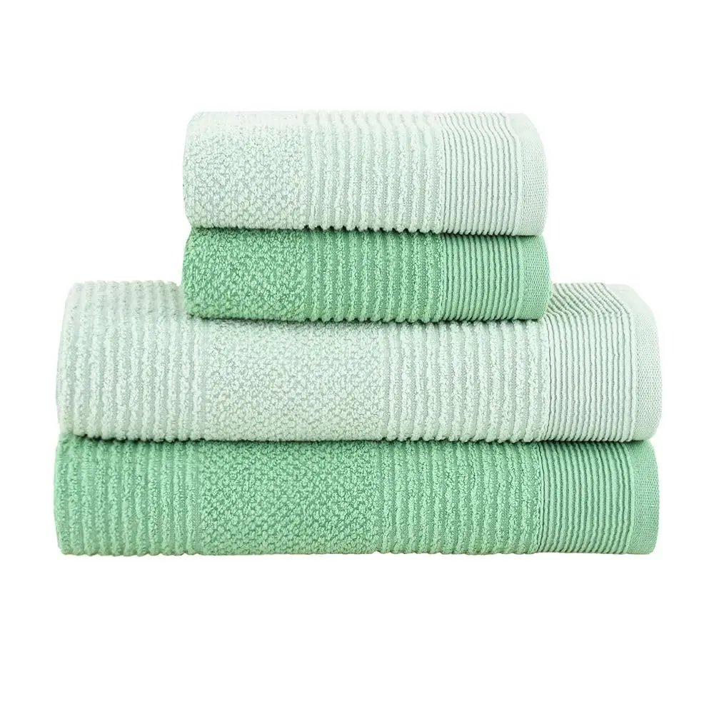 Jogo de Toalhas Buddemeyer Maya Extra Soft Banho Verde/Verde 4 peças