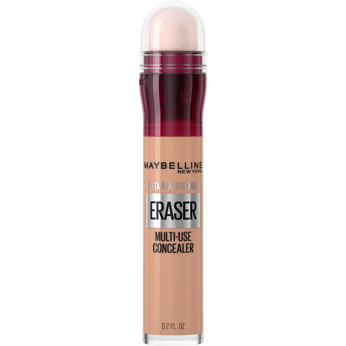 Corretivo Líquido Eraser Instant Age Rewind Maybelline 140 Honey 6ml | Corrige olheiras e linhas finas, contorna e ilumina o rosto, alta cobertura com fórmula vegana