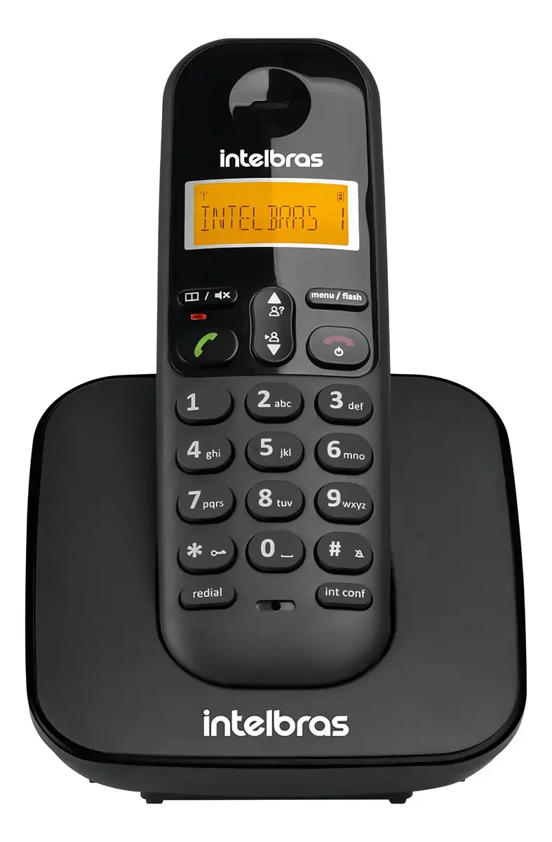 Telefone Sem Fio Intelbras Ts 3110 Cor Preto