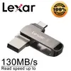 [R$20 Moedas/APP] Pen Drive LEXAR 64GB ou 128GB - Conexão USB-A e Tipo C, USB 3.1, 130MB/s - 1