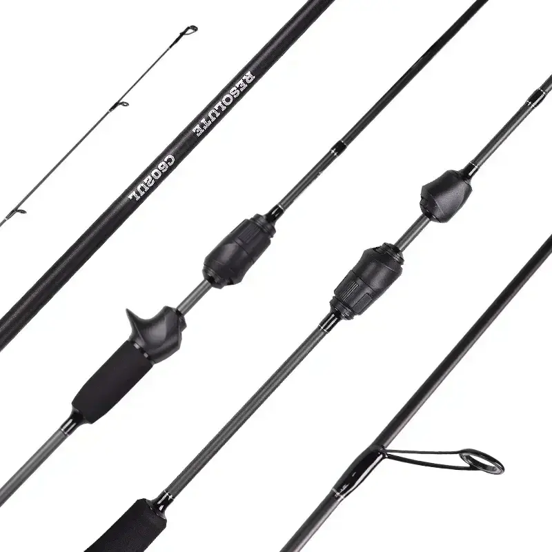 Mavllos resolute carbono baixo vara de pesca isca 0.8-7g linha 2-6lb toray 30t ponta sólida ação rápida luz bfs fundição haste