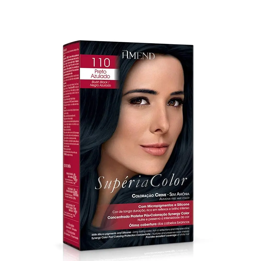 Amend Kit Tonalizante Supéria Color 100 Preto