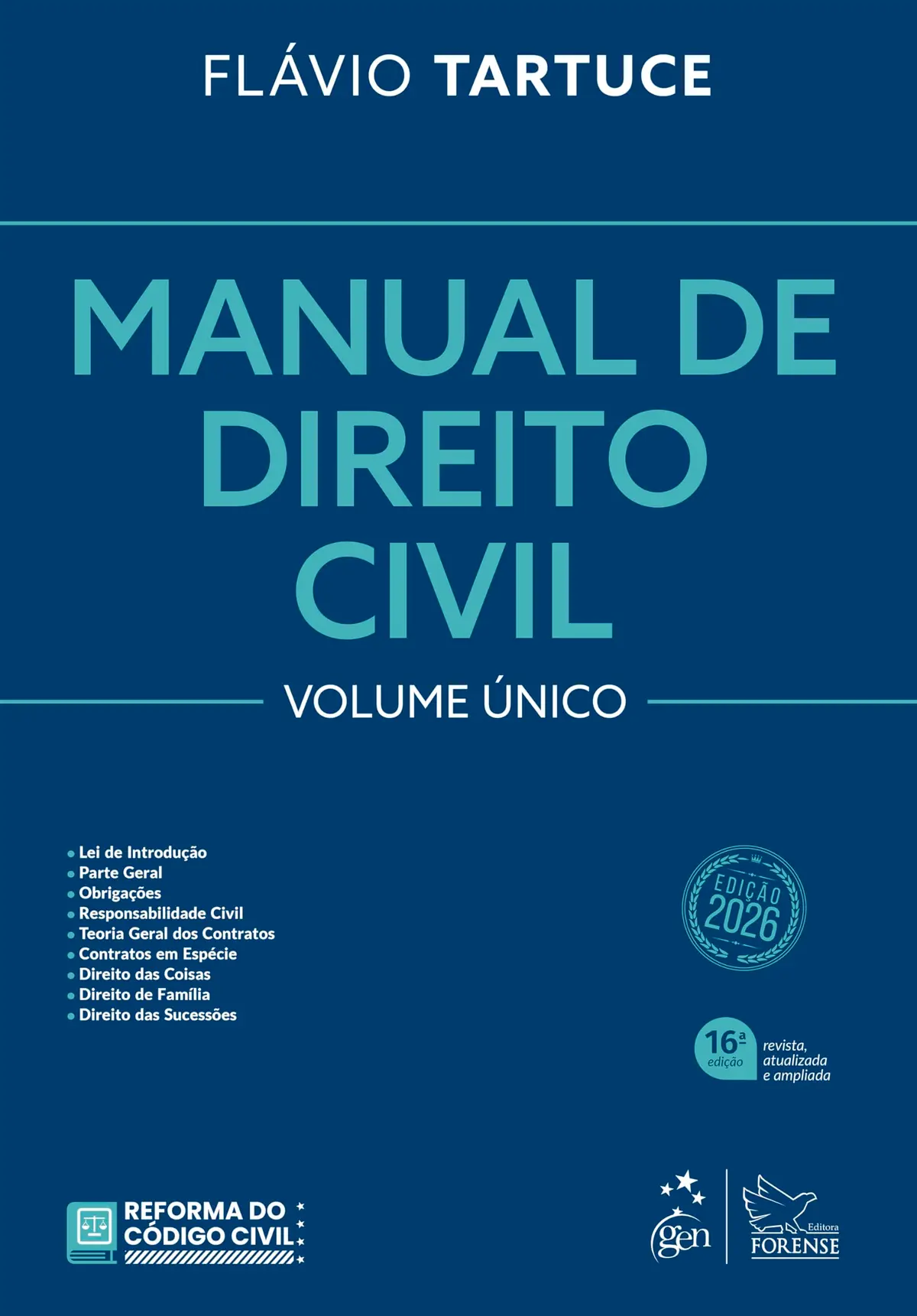Manual de Direito Civil - Vol. Único - 16ª Edição 2026 - 1