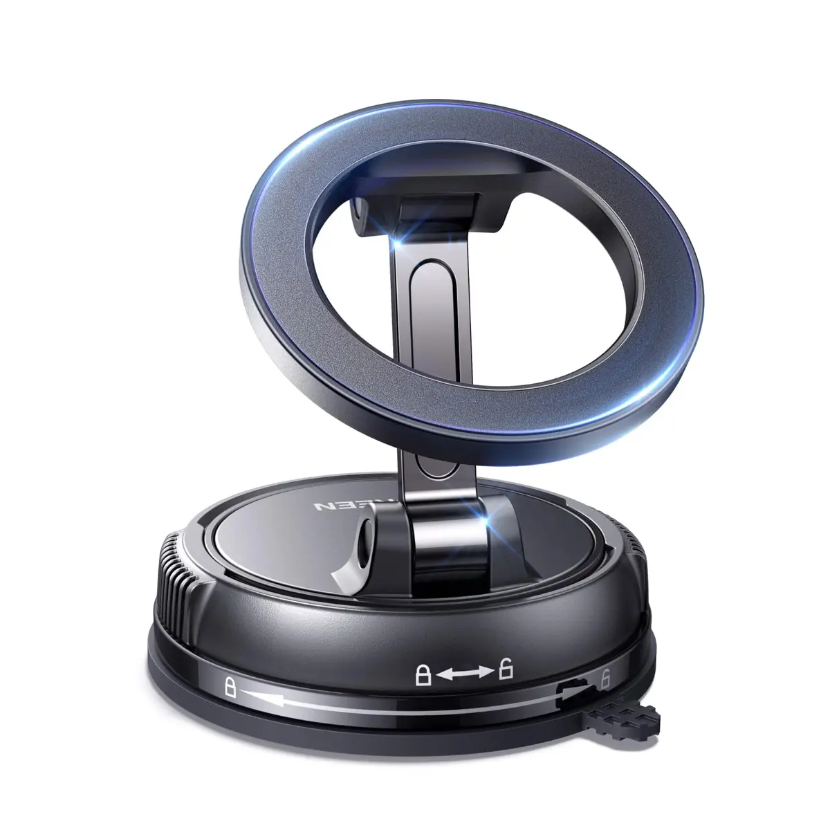 UGREEN Suporte Magnético para Celular, com Ventosa | Design com Rotação de 360°, Suporte para Celular 22 x N55, Compatível com Todos os Celulares
