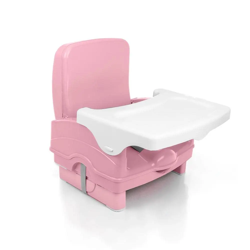 Cadeira de Refeição Infantil Portátil Cake, (Rosa) - Voyage