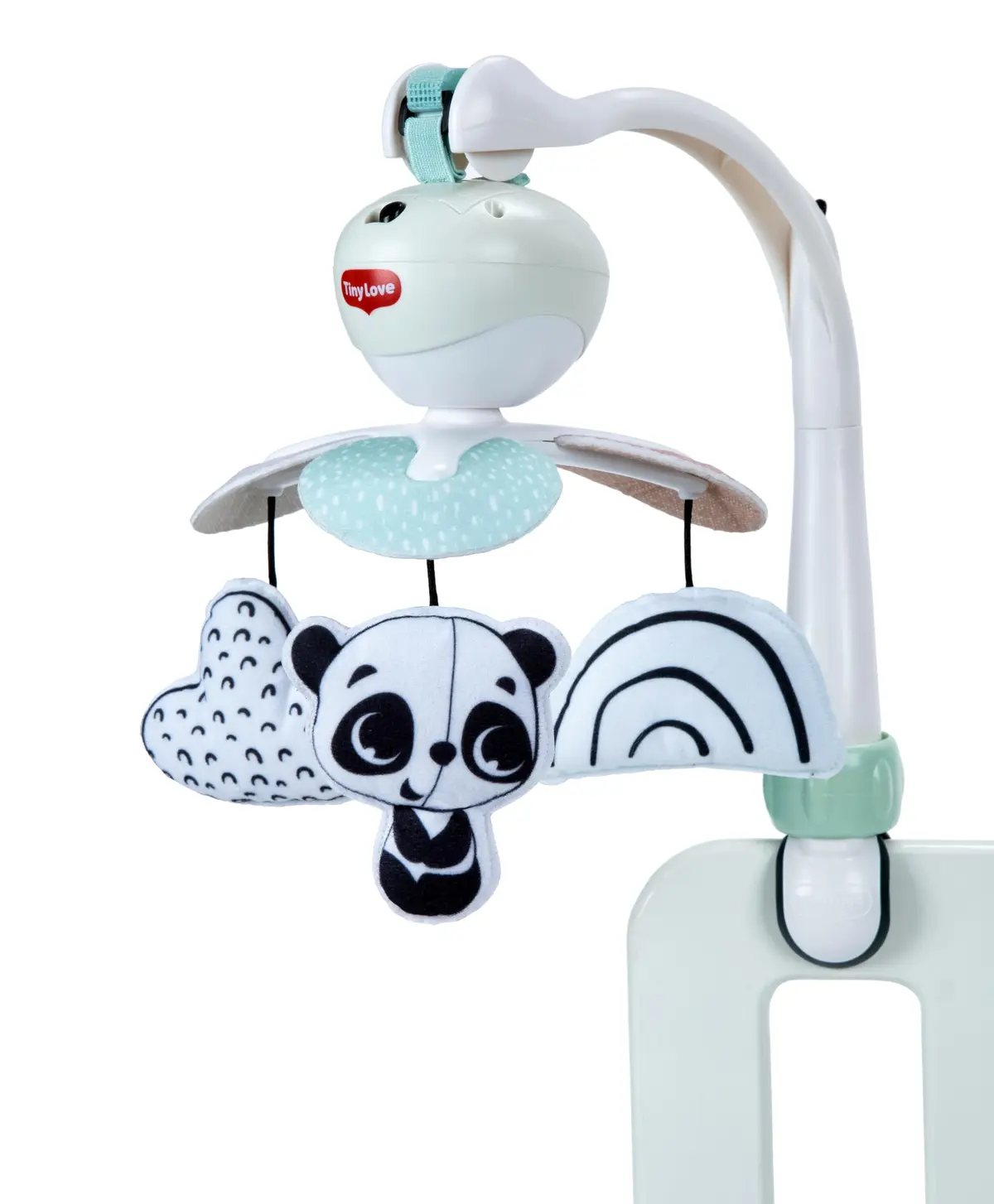 Móbile para Berço e Carrinho Tiny Love Take Along, Preto e Branco | Decor