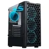 [App] Gabinete Gamer X5 Glass RGB Vidro Fumê Preto - 1