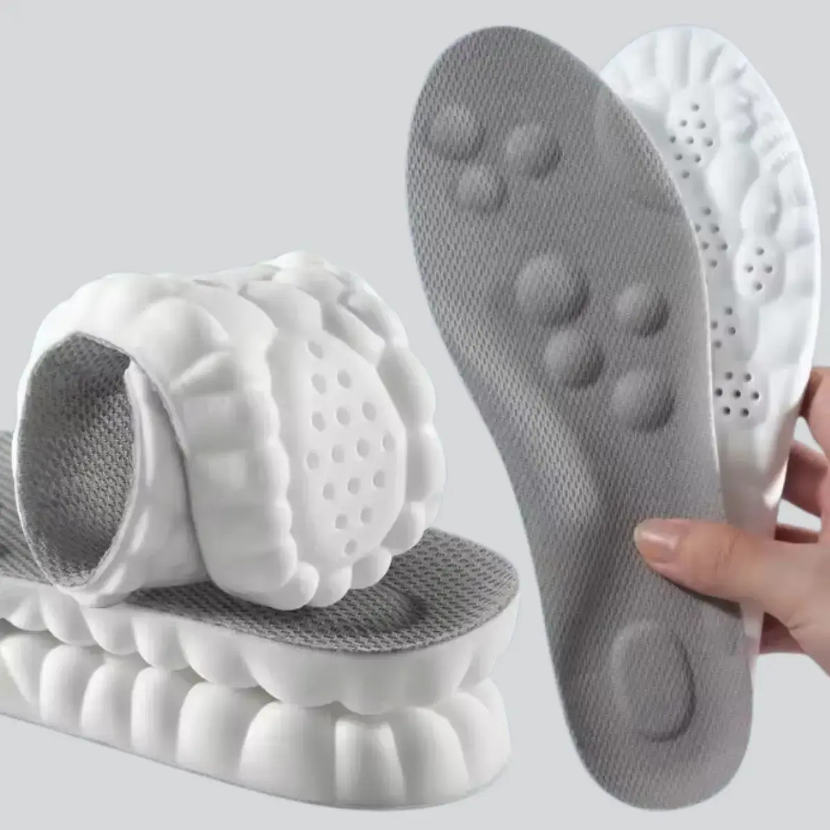 Palmilha Ortopédica em Gel para Fascite Plantar e Esporão, 1 Par, Tamanho 35-40 thumbnail 2