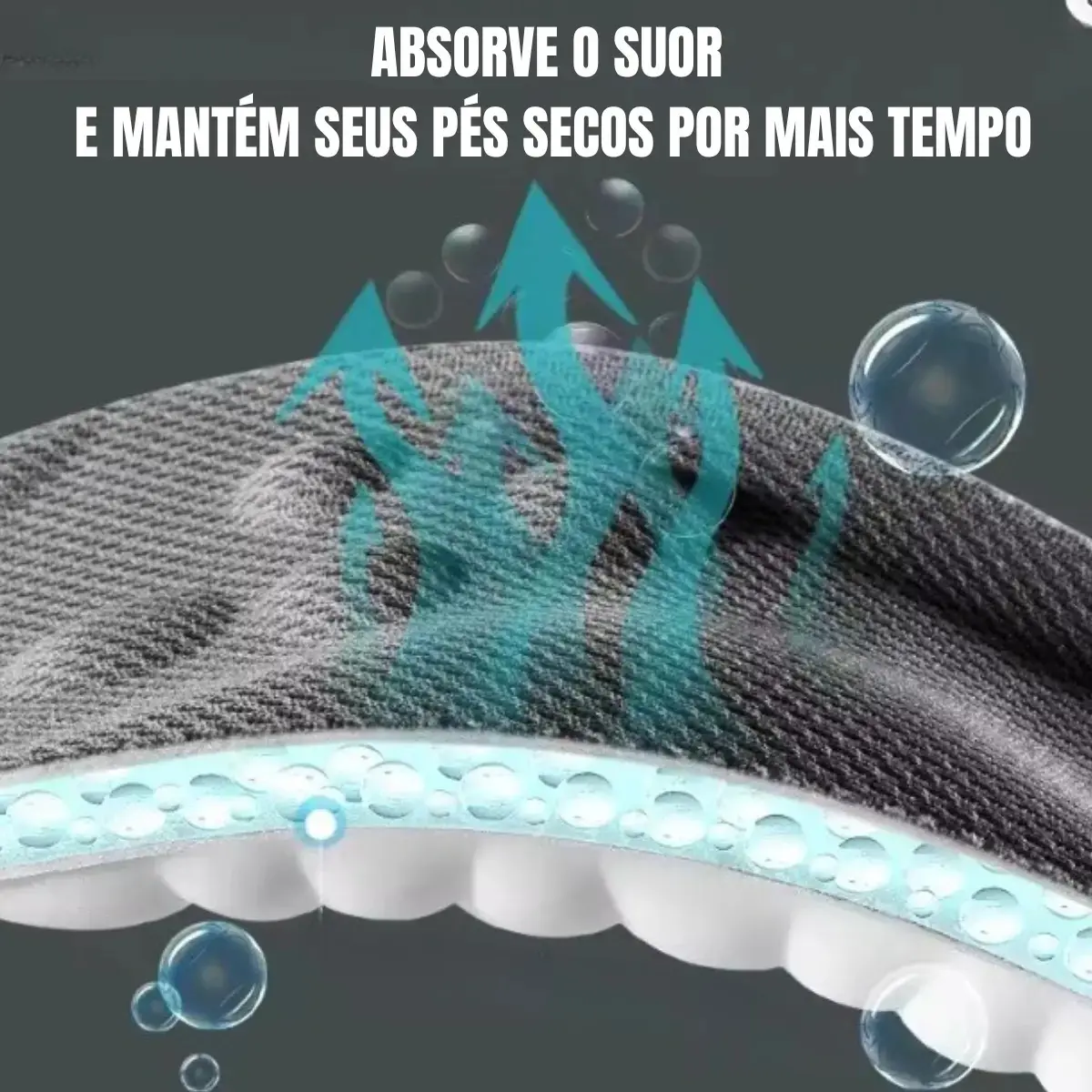 Palmilha Ortopédica em Gel para Fascite Plantar e Esporão, 1 Par, Tamanho 35-40 thumbnail 5