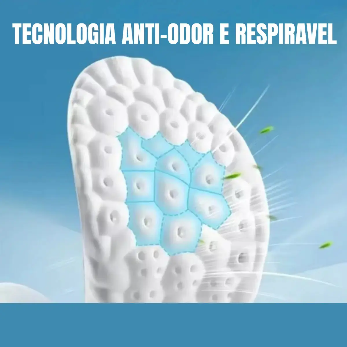 Palmilha Ortopédica em Gel para Fascite Plantar e Esporão, 1 Par, Tamanho 35-40 thumbnail 7
