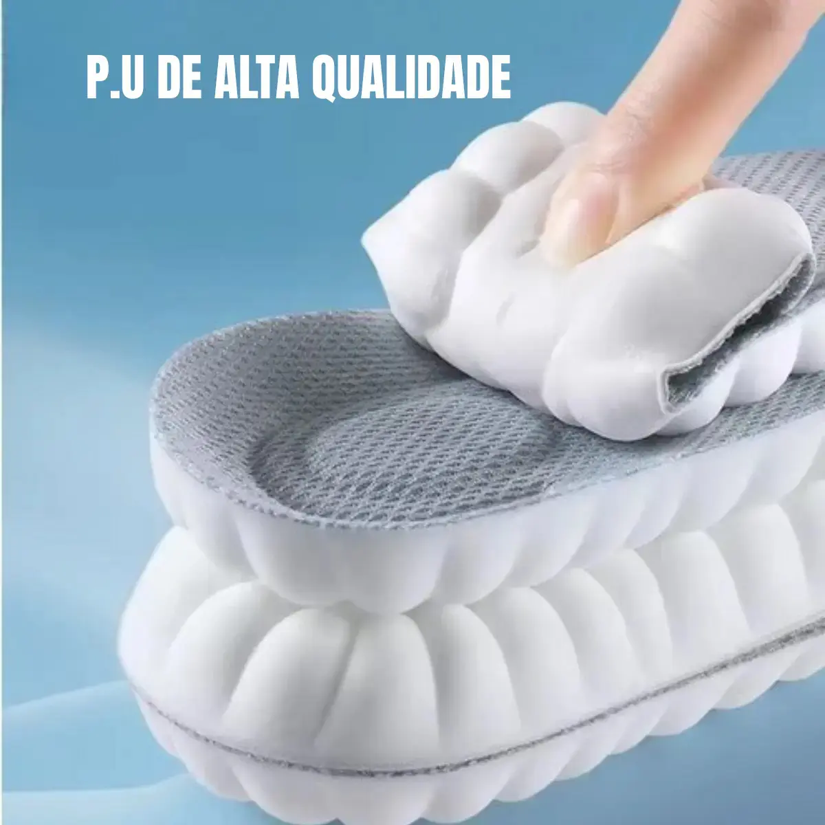 Palmilha Ortopédica em Gel para Fascite Plantar e Esporão, 1 Par, Tamanho 35-40 thumbnail 9
