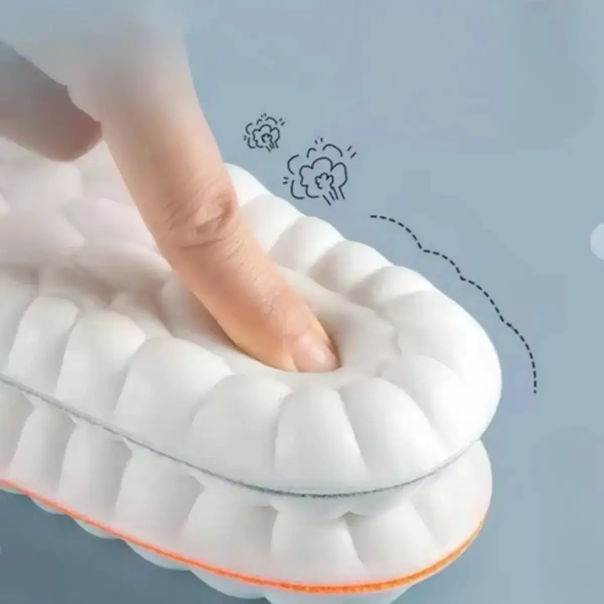 Palmilha Ortopédica em Gel para Fascite Plantar e Esporão, 1 Par, Tamanho 35-40 thumbnail 10