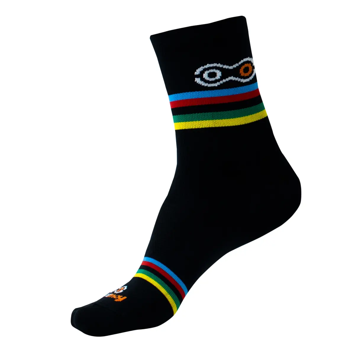 Meia Marcio May World Champion Black, Márcio May Sports, Comfort