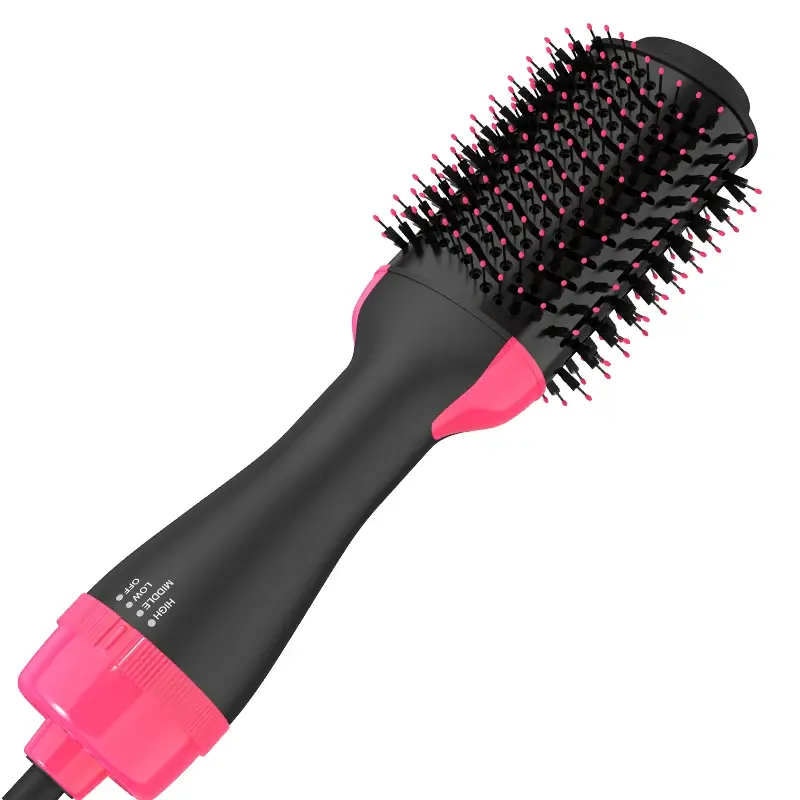 Lisapro 2 em 1 um passo secador de cabelo e volumizador alisador de cabelo escova de ar quente modelador de cabelo beleza e estilo de saúde - 1