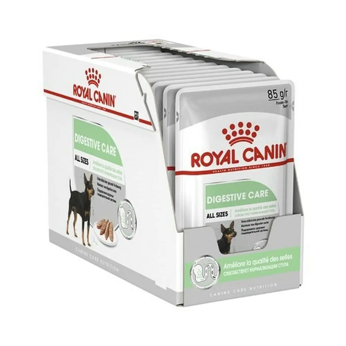 Caixa 12UN Sachê Digestive Care Cães Adultos 85g Royal Canin - 1