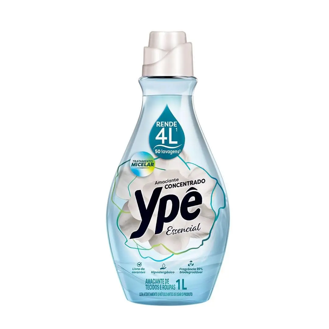 Ypê Amaciante Concentrado Essencial 1L - 1
