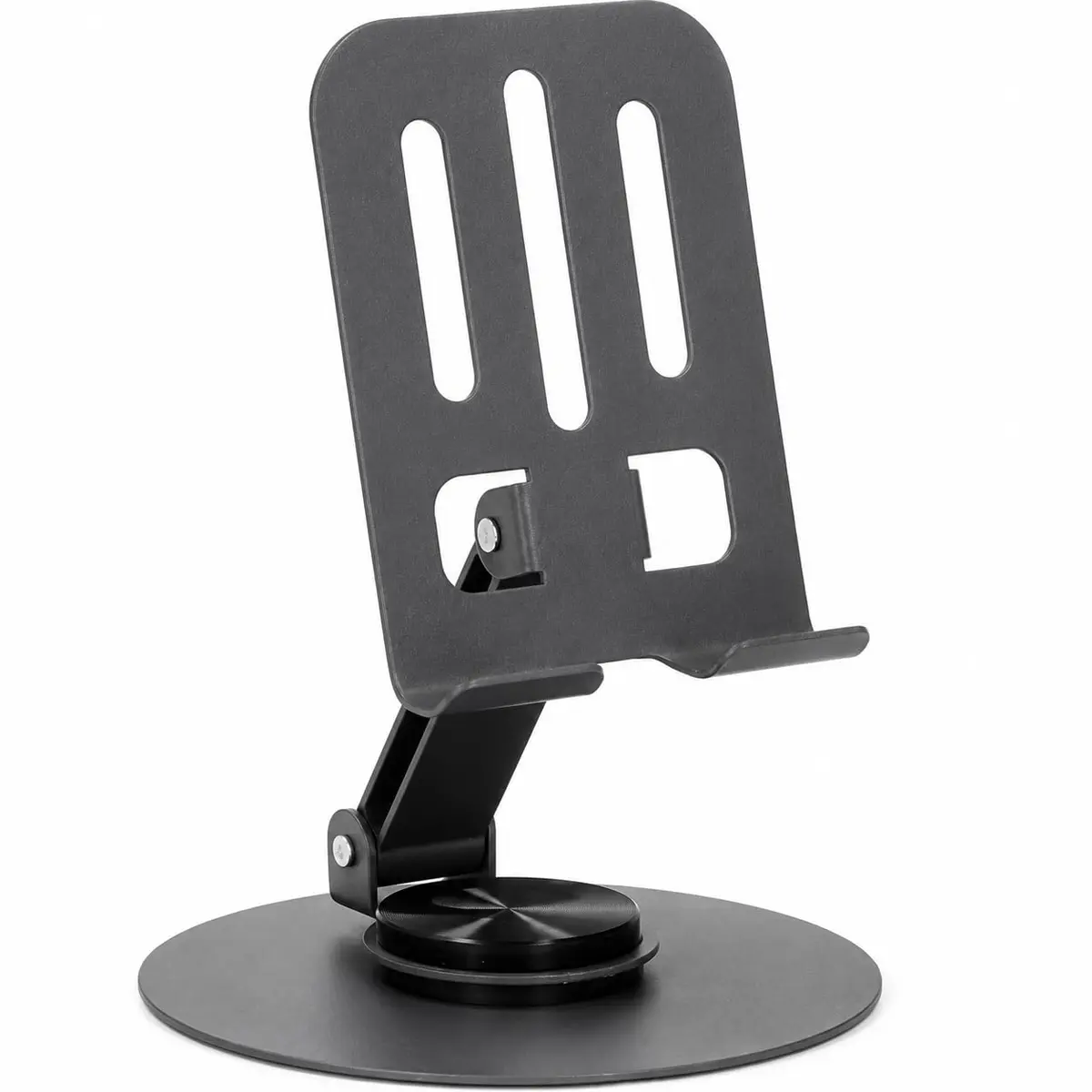 Suporte Celular E Tablet Giratório 360° Ajustável Dobrável Para Mesa