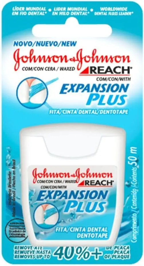 Fita Dental Reach Expansion Plus, 50m, 1 Unidade - 1
