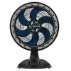 Ventilador de Mesa Arno 40cm 127V (110V) Preto e Azul VB40 - 1