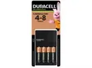 [Magalu] Carregador de Pilhas Recarregáveis Duracell CEF14 com 4 pilhas AA - 1