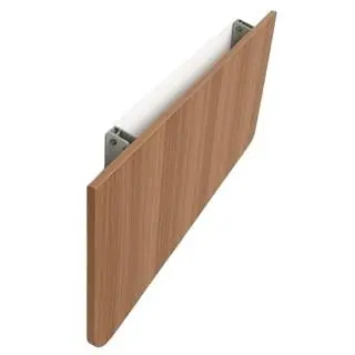 Mesa Dobravel Retratil de Parede Suspensa Borda Redonda Ate 120CM Para Quarto Sala Banheiro Cozinha Branco Preto Marrom(60x30cm Amadeirado)