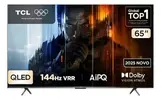 Smart TV 65 QLED 4K TCL 144Hz Dolby Vision Atmos - 1