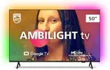 Smart TV Philips Ambilight 50" 4K 50PUG7908/78, Google TV, Comando de Voz, Dolby Vision/Atmos, VRR/ALLM, Bluetooth - 1