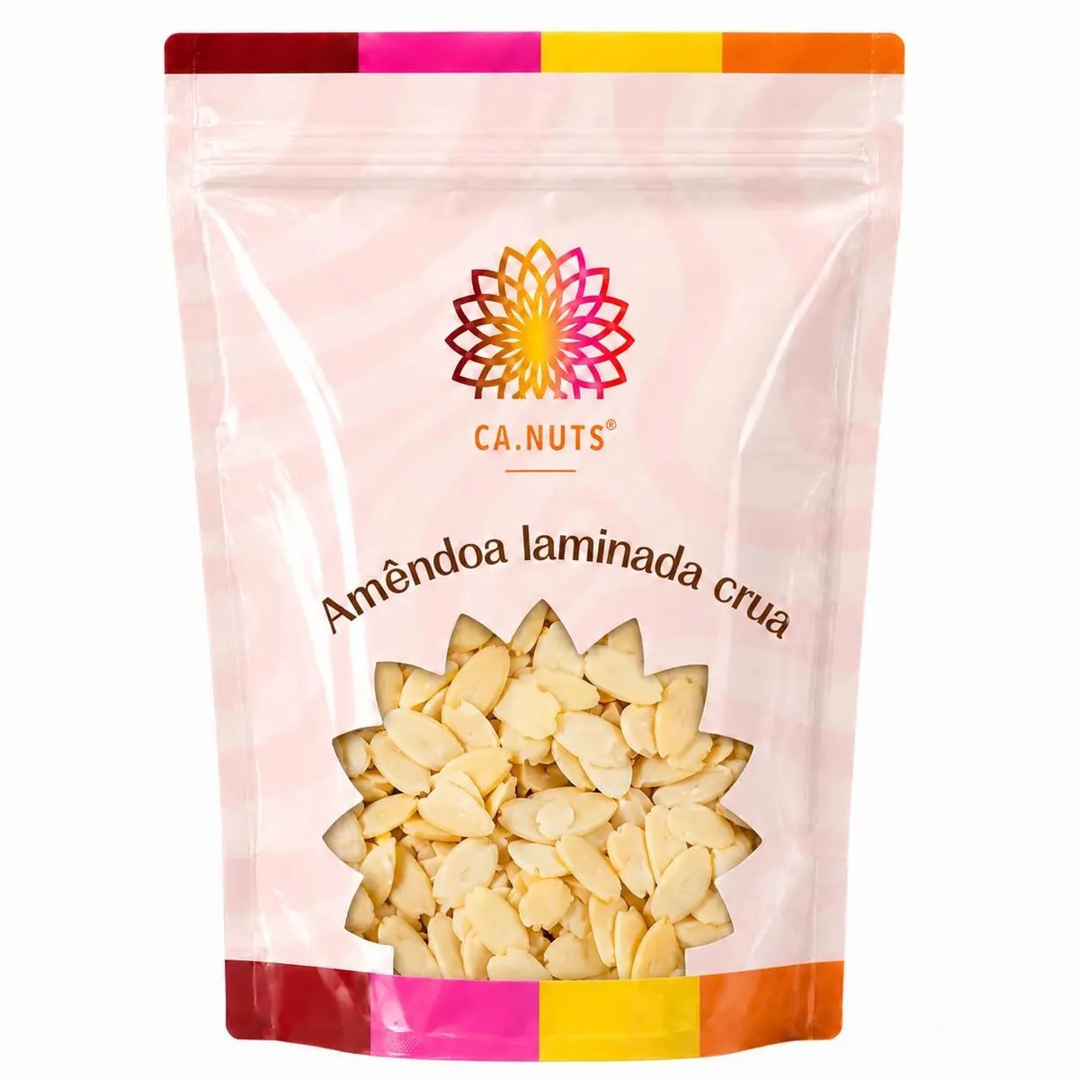 500g Amêndoa Laminada Crua Premium Imp. Ca.Nuts | Qualidade e Excelência Ca.Nuts (500g)