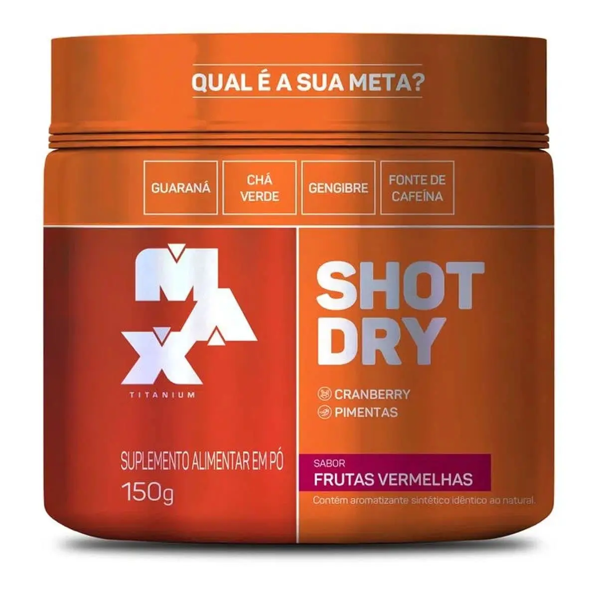 Suplemento em Pó Max Titanium Shot Dry, 150g