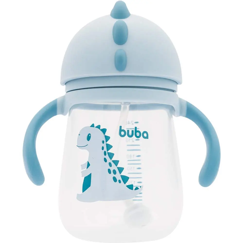 Buba Copo Dino Com Alca Azul Buba Azul Único - 1