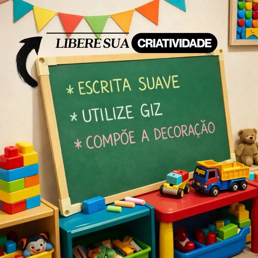 Lousa Quadro 60x40 Verde Mdf Uv Alta Qualidade Escritório Escola Cardápio Infantil Xcolds thumbnail 4