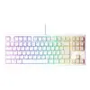 [App] Teclado Mecânico Gamer Husky Sled, TKL, Branco, ABNT2, RGB, Switch Gateron G Pro Red - HTG500BRVR - 1