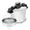 Panela de Pressão Inox 7L com Cesto a Vapor - 1