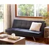 Sofá Cama Niza, Preto, 180x91x76cm Just Home Collection - Preto - 1
