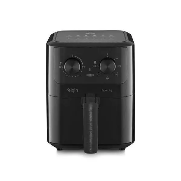 Fritadeira Elétrica Air Fryer Elgin Quad Fry 4,2 Litros Preta - 1