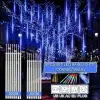 Luzes LED Chuva de Meteoros 8 Tubos 30/50cm - 1