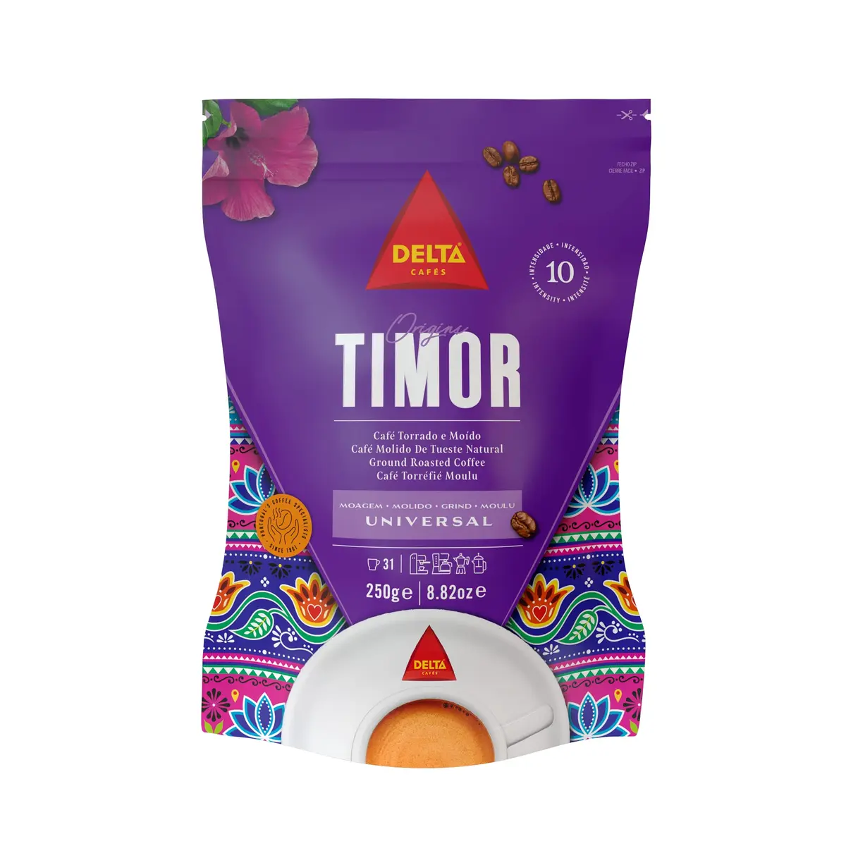 Delta Q Café Torrado e Moído Timor 250g - 1