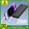 [No Brasil] PowerBank Baseus Airpow Turbo 20W com Cabo Tipo C, 10000mAh - 1