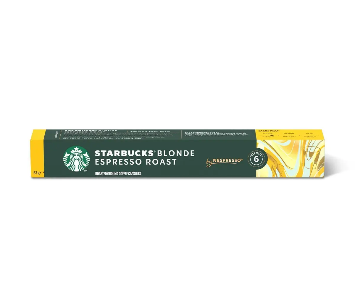Café em Cápsula Starbucks® Blonde Espresso Roast by Nespresso® - 10 cápsulas - 1