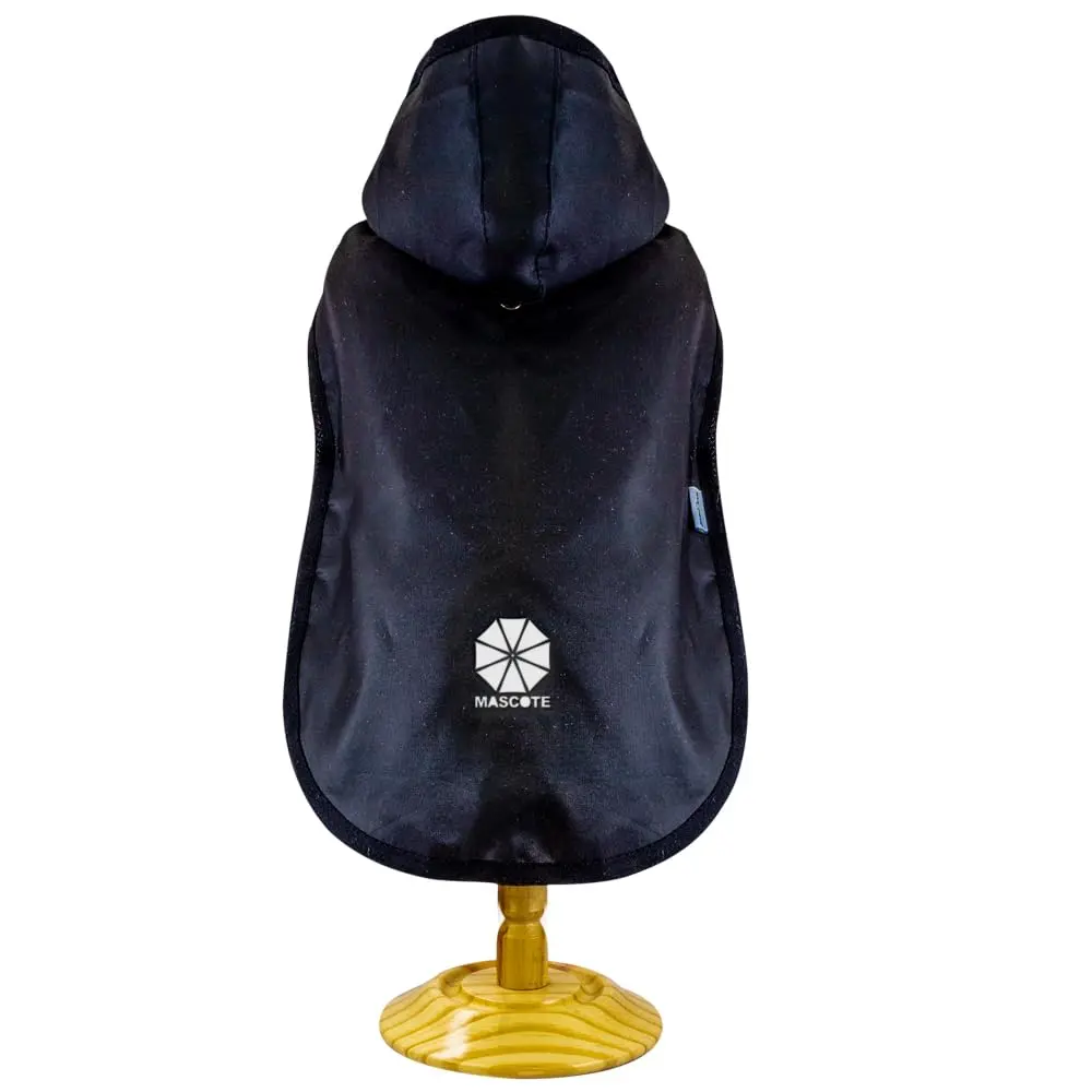 Capa de Chuva para Cachoro Preta M - 1