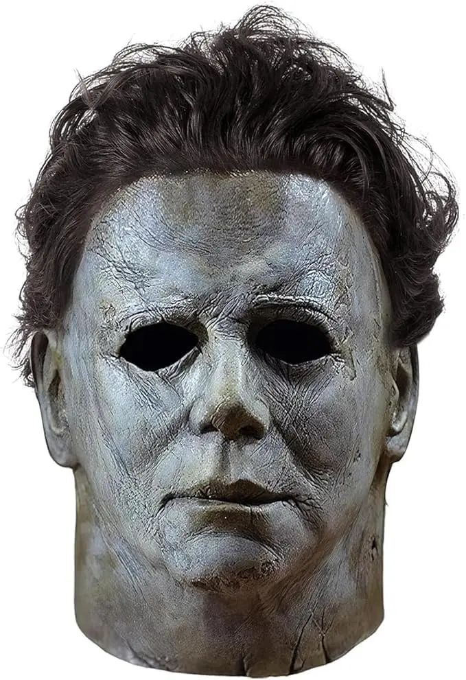 Máscara de Halloween Michael Myers, máscara de terror, cosplay de festa, fantasia de Michael Myers, máscara assustadora para adultos