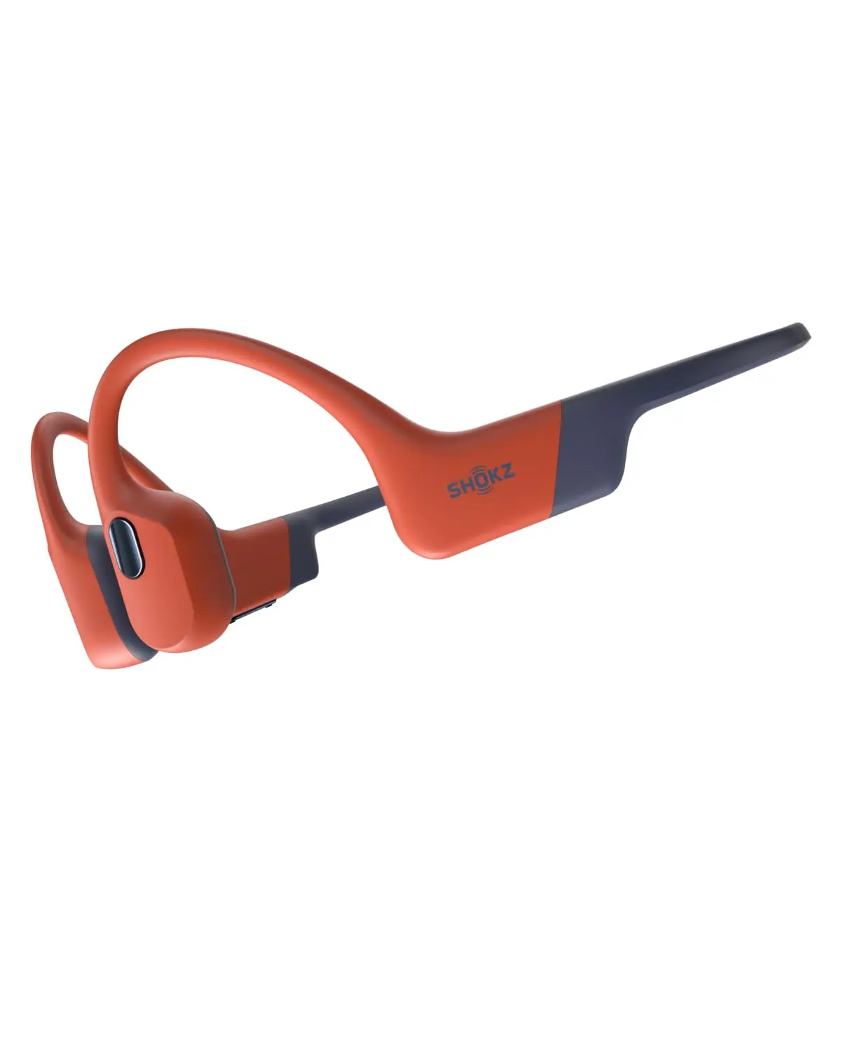 Shokz OpenSwim Pro Fone Esportivo de Condução Óssea para Natação, Vermelho | Bluetooth 5.4 | IP68 À Prova D'água | MP3 32GB | Bateria 9h para Natação Corrida Ciclismo | Microfone com Cancelamento Ruído