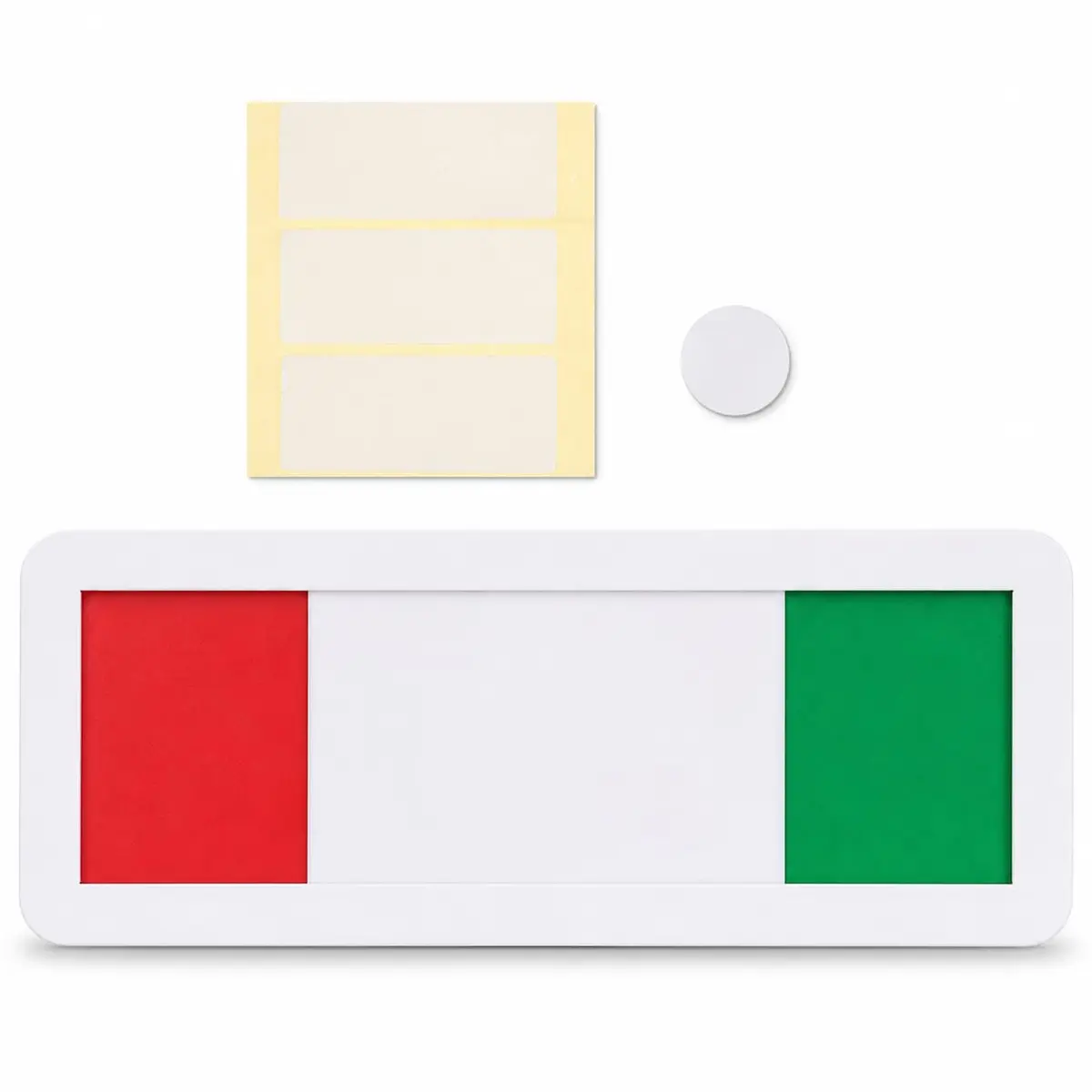 IMIKEYA Placa deslizante vermelha verde - Indicador de porta indisponível disponível - Sim Não Placa de privacidade para escritório, banheiro, sala de conferências, ocupada, vazia, porta fechada - 1