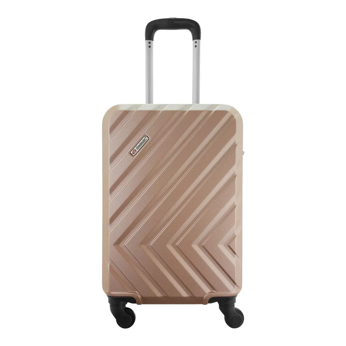 Mala de Bordo 10kg ABS 4 Rodas 360 Cadeado Gladiador Essential D2MB (Rose Gold)