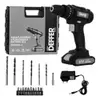 Parafusadeira E Furadeira A Bateria 21v 3/8 1350rpm Deffer - 1