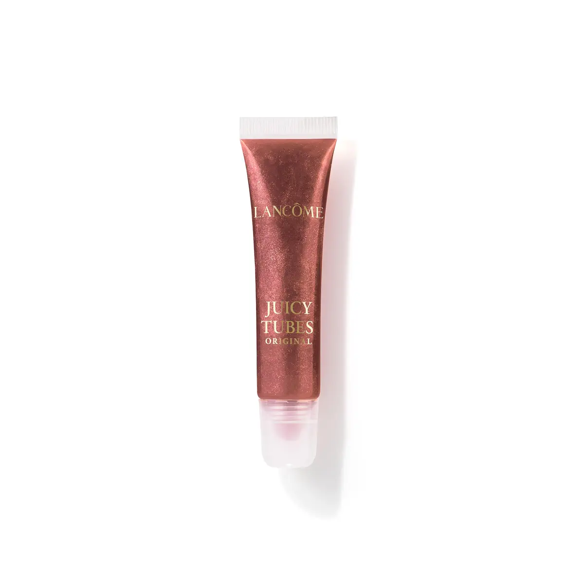 Gloss Labial Hidratante Juicy Tubes Lancôme Brilho Cocoa Macchiato 19 | Fórmula Ultra Brilhante, Hidratação por 4 Horas, Acabamento Leitoso e Cintilante, Toque Suave