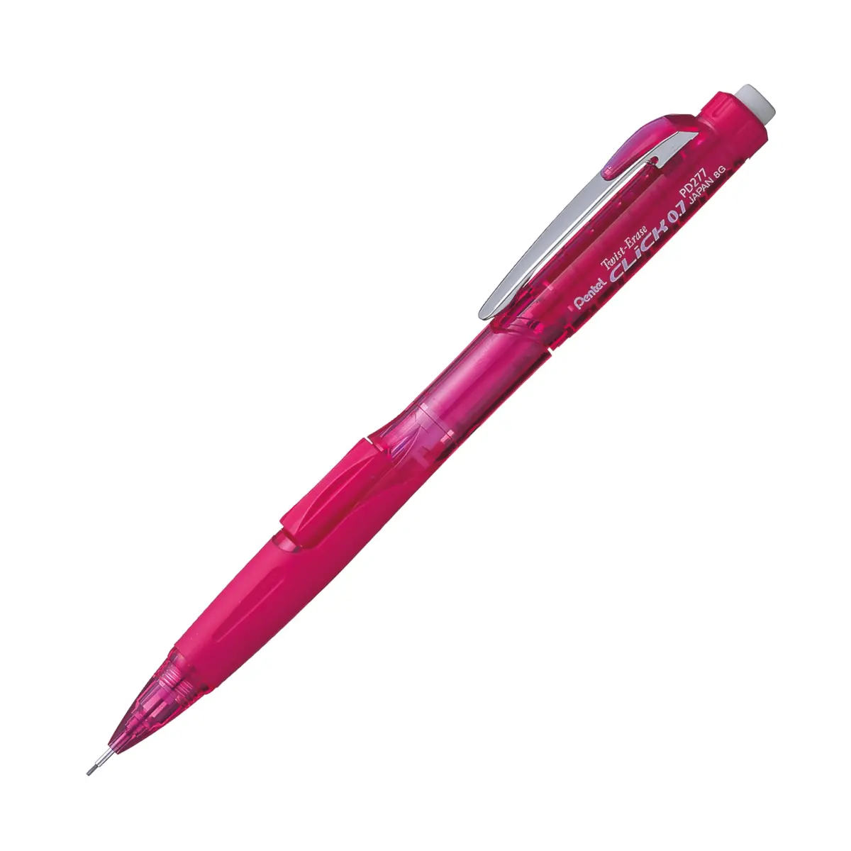 Pentel Lapiseira Twist-Erase Click 0.7mm Rosa SM/PD277-P